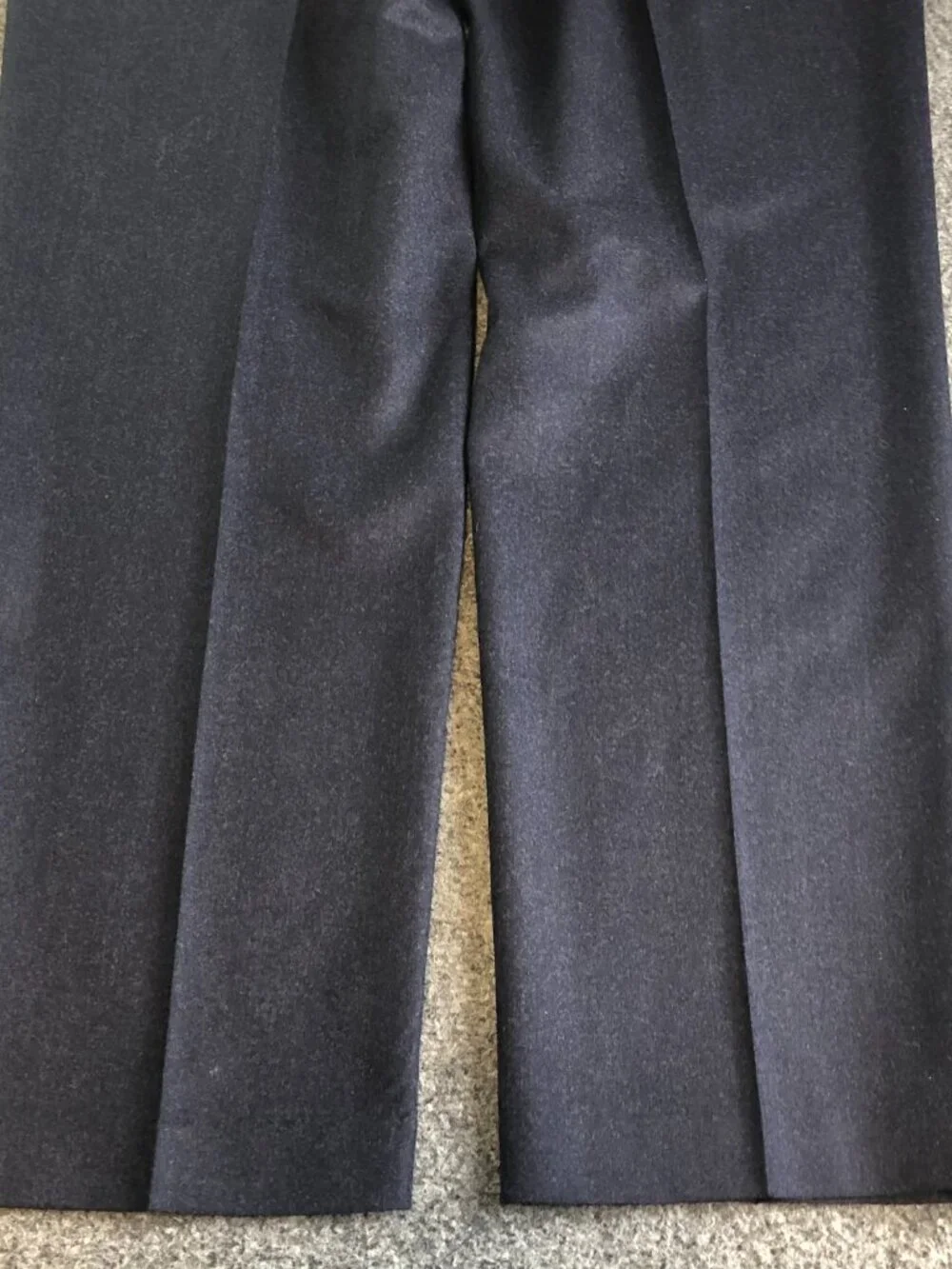 Banana Republic Pants Mens 38x32 Navy Blue Vitale Barberis Canonico Flannel 120s
